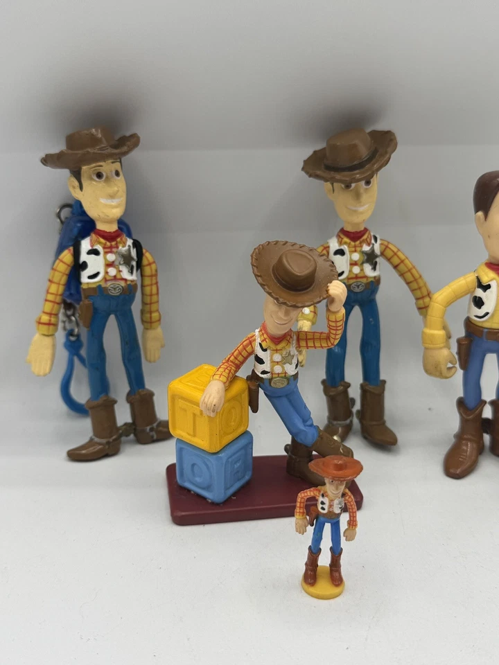 Lote De Figuras Toy Story Buzz Lightyear, Woody, Rex, Disney Pixar Animación Foto 2 de 4