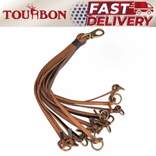 Tourbon Leather Game Carrying Duck Strap Birds Holder Clay Pigeon Shooting Sling