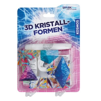 Cosmos Sparkline 3D Crystal Shapes | Children's Experiment | Toy from 8 years