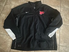 Nike Dri Fit XXL 2XL Customized Full Zip Jacket Colorblock Rare Black Active VGC