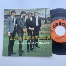 FRENCH EP BO LES BEATLES - Chansons Du Film "Help !"- ODEON SOE 3771