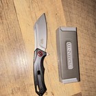 WarTech Silver/Black Aluminum Handle Plain Blade Manual Pocketknife — photo 2
