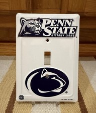 Penn State University Metal Light Switch Plate Cover Football Nittany Lions
