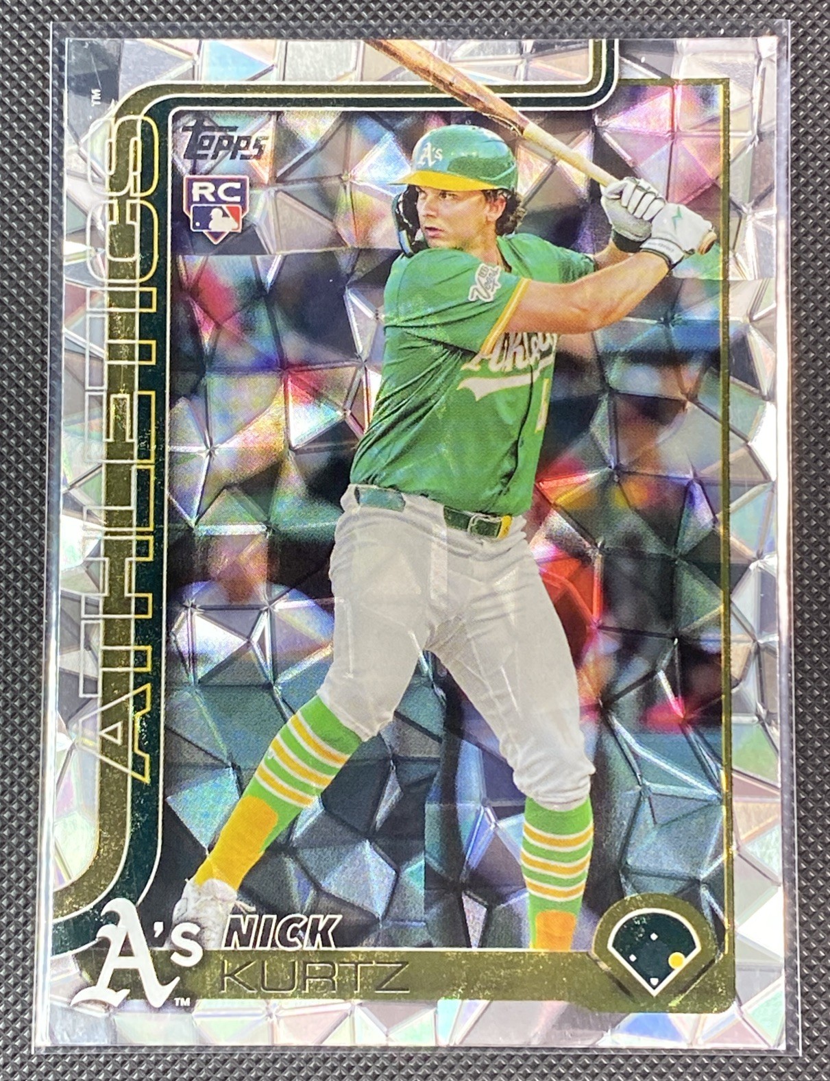 Nick Kurtz 2025 Topps Update Series Diamante Foil #US201 (RC) Athletics