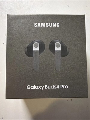 NEW Samsung Galaxy 2026 Buds 4 Pro SM-R640 True Wireless Bluetooth Earbuds-Black