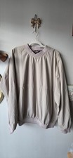 Vintage JCPenney USA Olympics Pullover Windbreaker Men XL Tall Khaki 90s Jacket