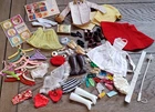 Vintage BARBIE KEN SKIPPER Doll Lot Clothes & Mixed Accessories 1960's-70's