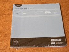 Creative Memories White Scrapbook Pages 12 Sheets 8x8" 2008 Album BRAND NEW