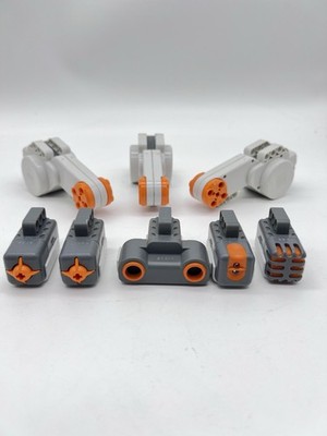 8 pc LOT Lego Sensors Mindstorms NXT Electric Sound RGB Touch & Servo Motors