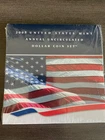 2008 Uncirculated Dollar Coin Set Silver Eagle US Mint $1 COA OGP