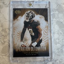 2023 Panini Illusions Kyle Pitts Operation Detonation Atlanta Falcons #11
