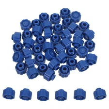 50 Pcs Dispensing Tip Cap Needle Multi Purpose Paint Applicator Lid
