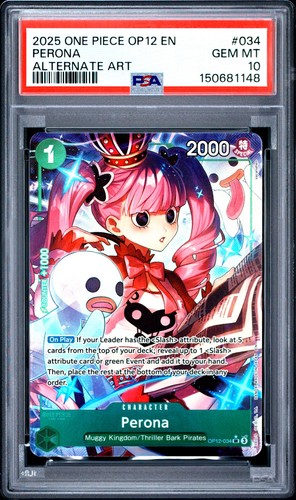 2025 Perona [Alternate Art] #OP12-034