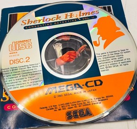 Sherlock Holmes Consulting Detective Vol II 2 | Sega Mega Cd Game | Complete Cib