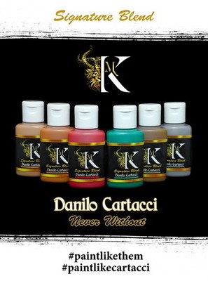 KIMERA KOLORS Signature Blend DANILO CARTACCI never without PEGASO MODELS set di