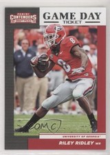 2019 Panini Contenders Draft Picks Game Day Ticket Riley Ridley #38 3wl
