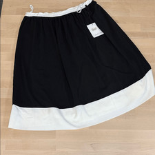 Calvin Klein Two-Tone A-Line Skirt