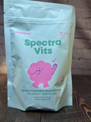 JoySpring Kids Spectra Vits Multivitamin For Sensory Sensitive Kids- Orange