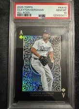 2025 Topps Series 1 All Aces Clayton Kershaw
