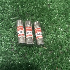 Littelfuse KLQ 5 KLQ-5A Time Delay Midget Fuse 10x35mm 600 Vac 5 Amp.lot Of 3