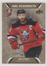 2020-21 Upper Deck AHL Standouts Gold 8/25 Ben Street #221 07pz