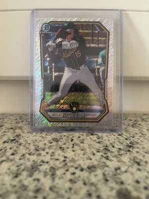 Topps Chrome Bowman 2026 MLB Jett Williams Silver Shimmer #No.BCP-196