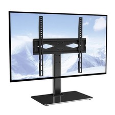TV Stand Mount Swivel Universal 32"-55" TVs Adjustable Height Heavy Duty