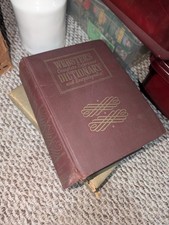 Webster's Complete Reference Dictionary & Encyclopedia Illustratd Atlas Map 1942