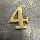 Civil War US Army Kepi Badge Pin Company Indian Wars Original 4