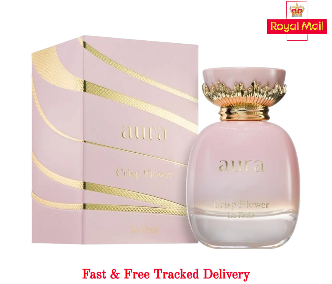 La Fede Aura Crisp Flower by Khadlaj Perfumes Women Fragrance Arabian EDP 100ml - Image 3