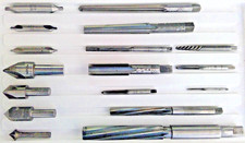17 Vtg Machinist Tools USA Made Countersink Reamer Extractor Tap - See Listing