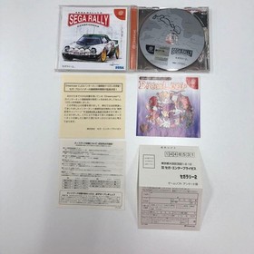 Sega Dreamcast Game Lot 4 Games Sega Rally Virtua Athlete 2K Japan NTSC-J