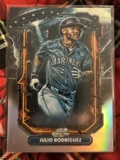 2025 Topps Cosmic Chrome Julio Rodriguez Extraterrestrial Talent Mariners #ET-12