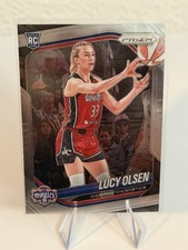 2025 Panini Prizm WNBA Lucy Olsen #104 RC Mystics