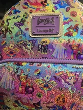 Lisa Frank Halloween Loungefly Backpack. New With Tags.