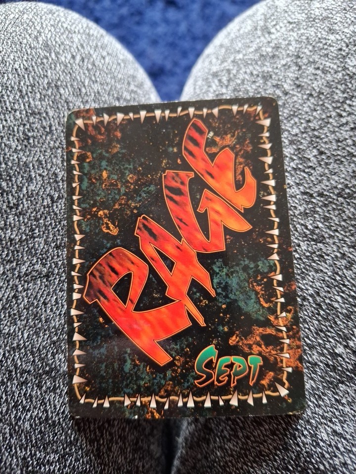 Rage The Werewolf: The Apocalypse CCG Card Game Single Card Used VGC ...