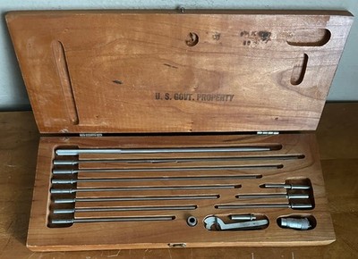 Vintage Scherr-Tumico Iinside Micrometer 1.5''-12.5'' RANGE .001'' Complete 