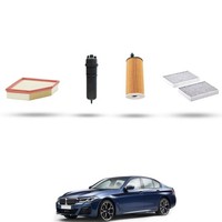Hoffcar Set Service - 4 Filter FüR BMW Serie 5 (G30,G31,F90) 518D Hybrid 100Kw