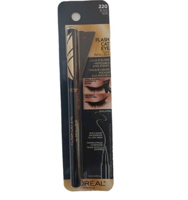 L'Oréal Infallible Flash Cat Eye Waterproof Liquid Eyeliner #220 Black