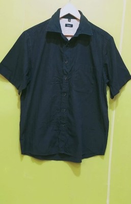Herren Hemd schwarz Vinci Gr. L