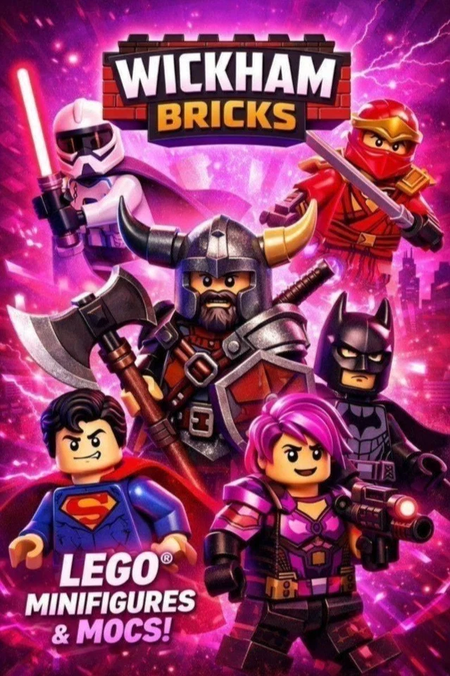 Lego Minifigures Star Wars, Ninjago, DC & Marvel, Chima, Nexo & CMF