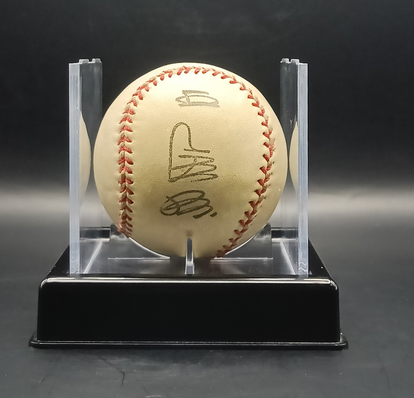 Sadaharu Oh Stamped Signature Baseball Yomiuri Giants 756th HR Sept 3, 1997