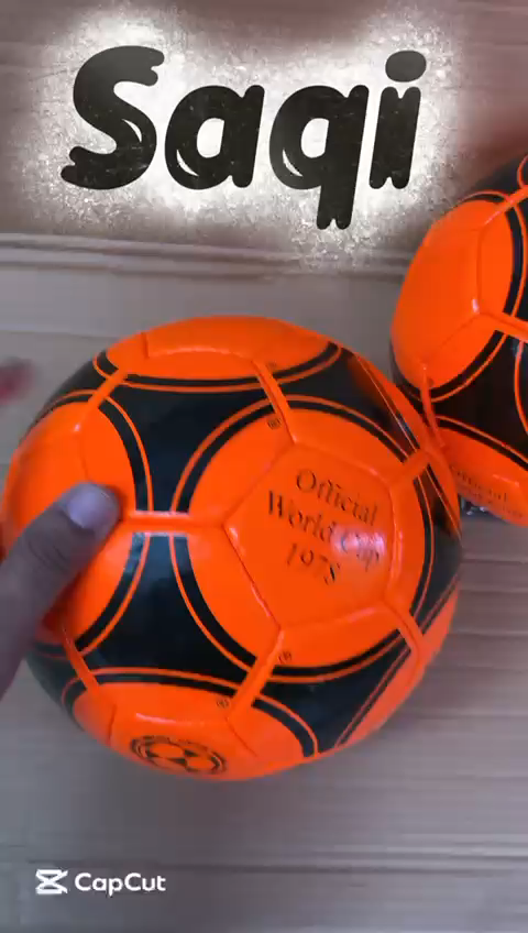 pack of 2* orange Adidas Durlast Tango River Plate 1978 FIFA Ball