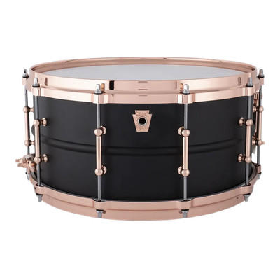 Ludwig LB427TDC Black Beauty ''Hot Rod'' Snare Drum 14x6.5