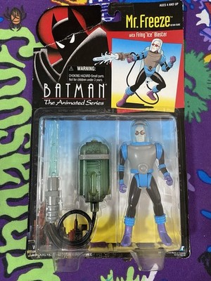 1993年　ミスター・フリーズMr. Freeze フィギュア Batman 1993 Kenner Batman the Animated Series, Mr. Freeze with Firing Ice
