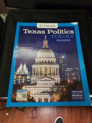 Texas Politics Today 18th Enhanced Edition Textbook 