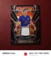 2024-25 Panini Obsidian Eruption Memorabilia Trinity Rodman #ER-TRO 74/99