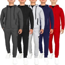 Men s Tech Fleece Hoodie Jogger Set 2-Piece Athletic Tracksuit size- S 3XL