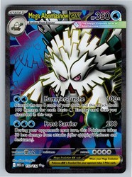 Mega Abomasnow ex 157/132 Mega Evolution Secret Rare Holo