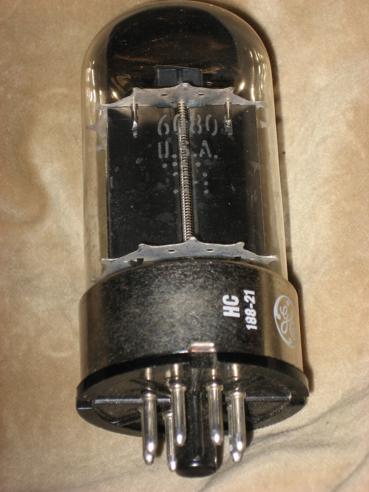6080 Twin Triode Tube, tested